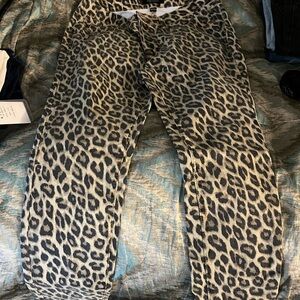 Judy Blue Leopard Skinny Fit Jeans